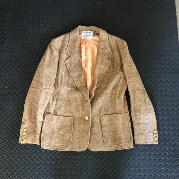 VINTAGE MR HERMAN PALM BEACH BLAZER JACKET - Picture 1 of 3